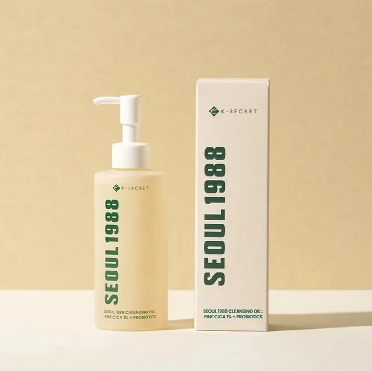1 KSECRET - SEOUL 1988 Cleansing Oil Pine Cica 1% + Probiotics KSECRET - SEOUL 1988 Cleansing Oil Pine Cica 1% + Probiotics - Imagen 1