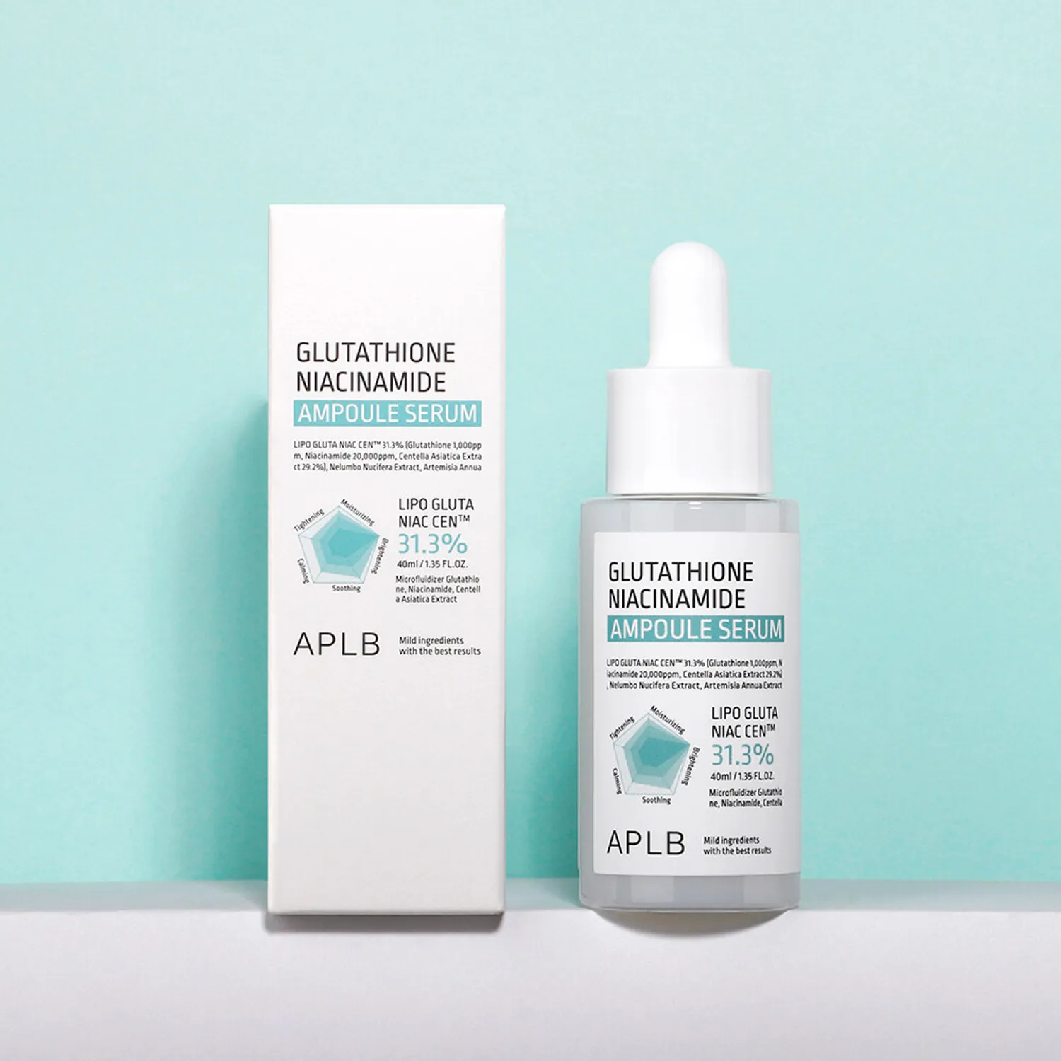4 APLB - Glutathione Niacinamide Serum 40ml APLB - Glutathione Niacinamide Serum - Imagen 1